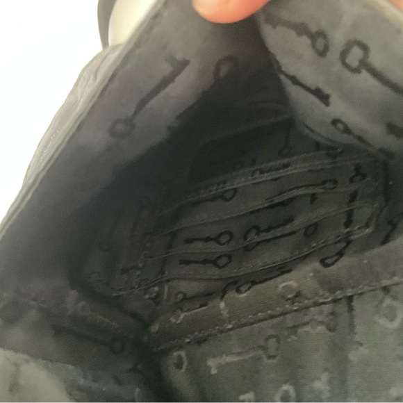 Fossil Black Leather Crossbody with Brass Accent - Picture 7 of 16